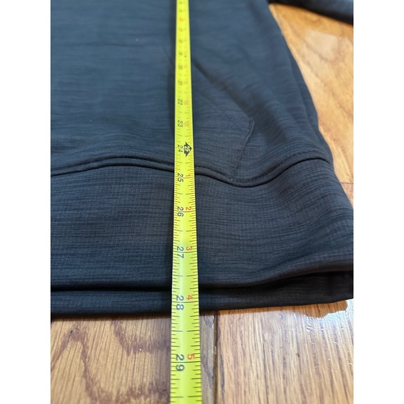 New Spyder Active ProWeb Hoodie Mens Small Black Pullover Long Sleeve Zip Pocket - Picture 10 of 10